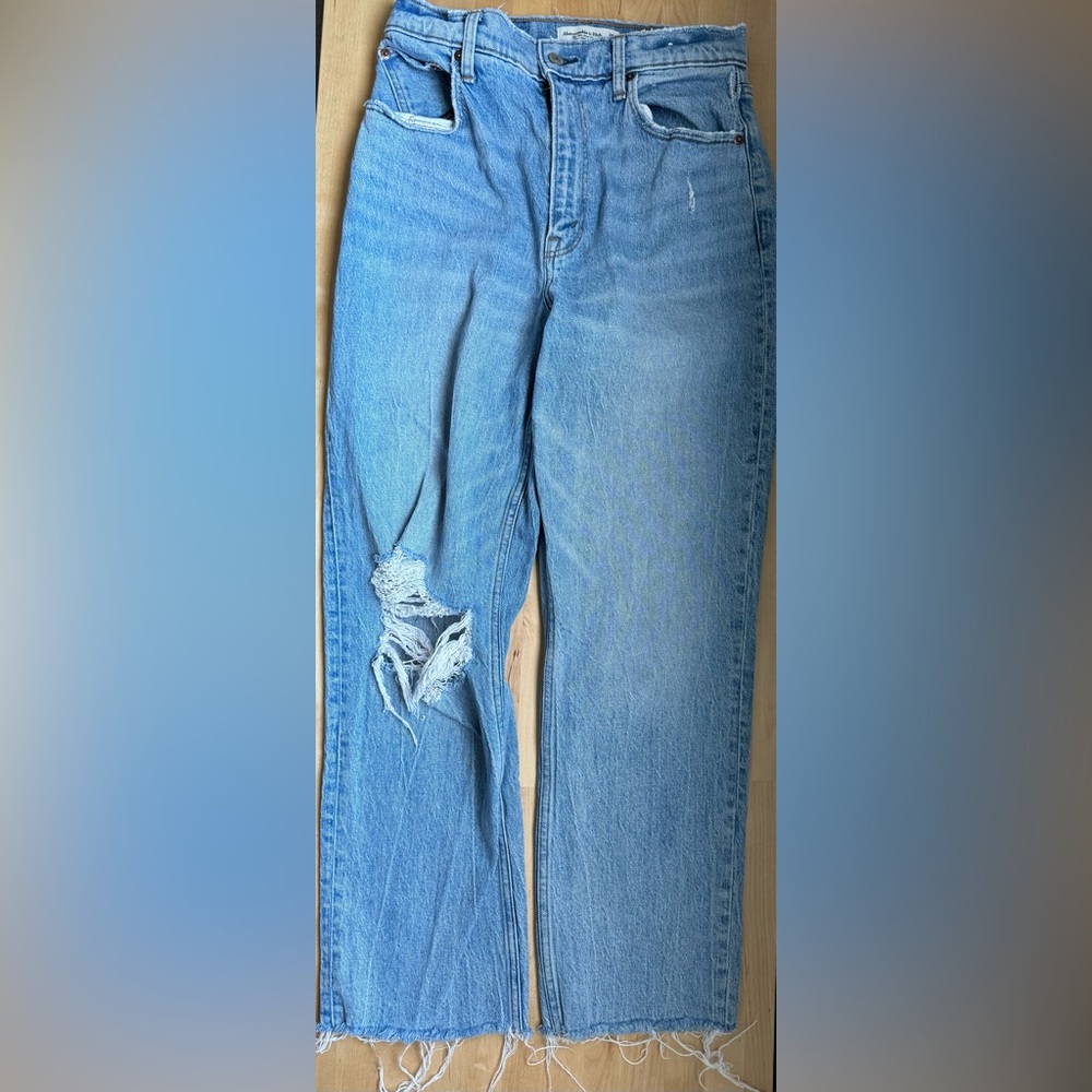Abercrombie & Fitch The 90s Straight Ultra High Rise 28/6